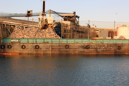Many companies do contain much of their waste along the Newtown Creek.
