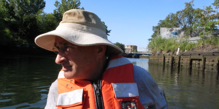 John Lipscomb, the captain of Riverkeeper