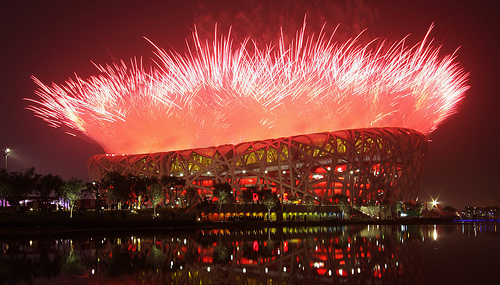 Beijing Olympics Opening Ceremonies at Bird’s Nest