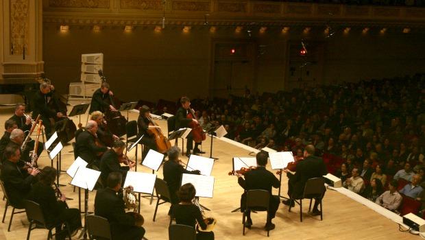 Orpheus Chamber Orchestra presented 'The New Brandenburgs,' a project in which it commissioned six composers to write companion pieces for Bach's Brandenburg Concertos. Orpheus Chamber Orchestra presented 'The New Brandenburgs,' a project in which it commissioned six composers to write companion pieces for Bach's Brandenburg Concertos.