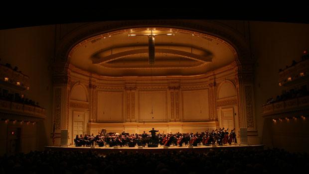 The Albany Symphony Orchestra takes the stage at Carnegie Hall to perform a program of American spirituals. The Albany Symphony Orchestra takes the stage at Carnegie Hall to perform a program of American spirituals.