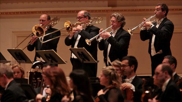Members of the brass section of the Montréal Symphony Orchestra Members of the brass section of the Montréal Symphony Orchestra