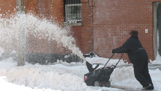 Red Hook, Brooklyn residents also clear the sidewalks of Brooklyn themselves. Red Hook, Brooklyn residents also clear the sidewalks of Brooklyn themselves.