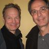 Bill Irwin and David Shiner, the stars of 'Old Hat,' in the WNYC studios