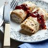 Cheese Blintzes. From From Russ & Daughters: Reflections and Recipes from the House that Herring Built, by Mark Russ Federman Cheese Blintzes. From From Russ & Daughters: Reflections and Recipes from the House that Herring Built, by Mark Russ Federman