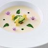 Chilled White Asparagus Soup, from Daniel: My French Cuisine