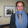 Director Fisher Stevens in the WNYC studios