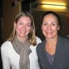 Laurie Metcalf and Zoe Perry at WNYC January 17, 2013.