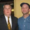Lemony Snicket and Jon Klassen in the WNYC studios