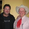 Musicians Vince Gill and Doug Green, two of the members of The Time Jumpers, in the WNYC studios