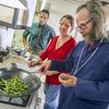 EETD's Kitchen Test facility - fume hood testing. EETD Researchers Brett Singer, Melissa Lunden and Woody Delp - 05/22/2013.