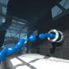 Portal 2 is a video game where players bounce through three dimensional spaces, in the process, learning a bit about physics.