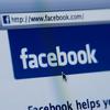 Facebook login screen. Facebook login screen.