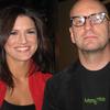 Gina Carano and Steven Soderbergh in the WNYC studios