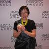 Grace Young and her James Beard Award, 2011