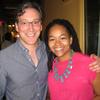 Jeremy Shamos and Crystal A Dickinson in the WNYC studios