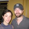 Olivia Thirlby and Topher Grace at WNYC May 29, 2012