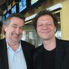 The Tribeca Film Festival's Geoff Gilmore and Frederic Boyer in the WNYC studios