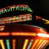 The amusement-park ride known as The Gravitron