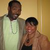 Rodney King and Cynthia Kelley in the WNYC studios