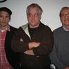 Actors Ethan Hawke and Philip Seymour Hoffman with Director Sidney Lumet in the WNYC studios on October 25. They spoke to Leonard about their new film, 'Before the Devil Knows You're Dead.'