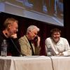John Schaefer, David Byrne and James Murphy at Yale University School of Art