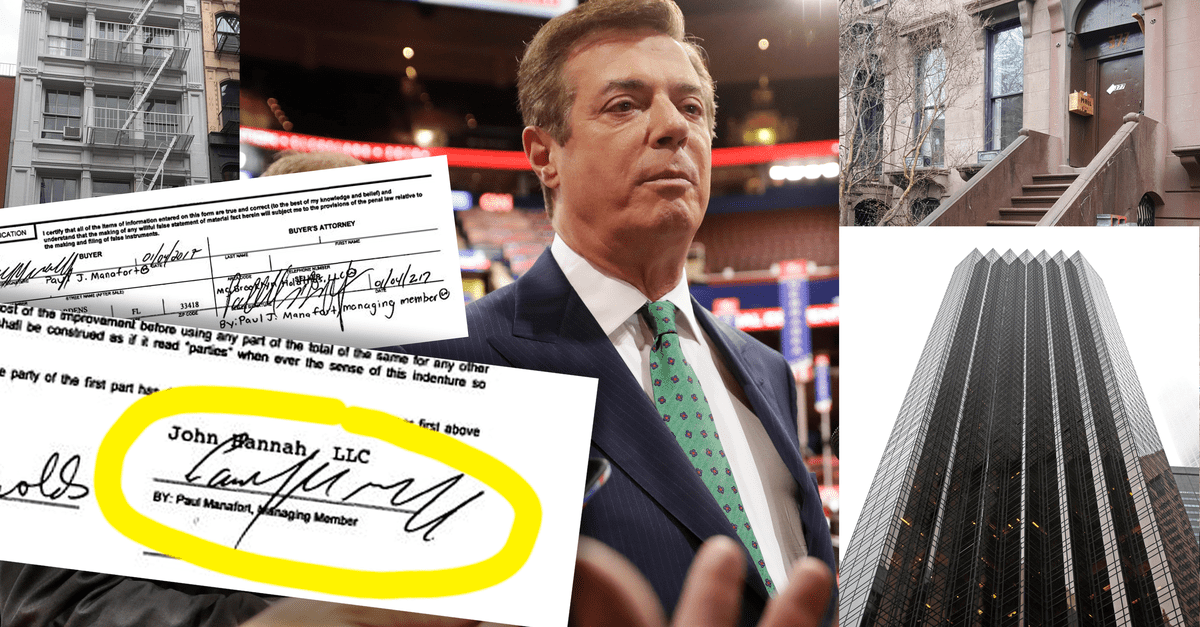 Paul Manafort's Puzzling New York Real Estate Purchases - WNYC