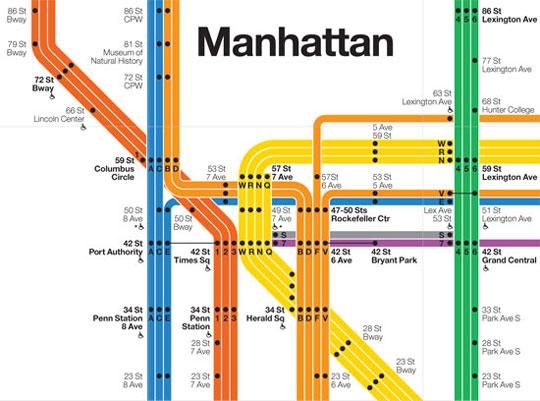 Vignelli, Designer of Famous Subway Map, Defends His Version Over These ...