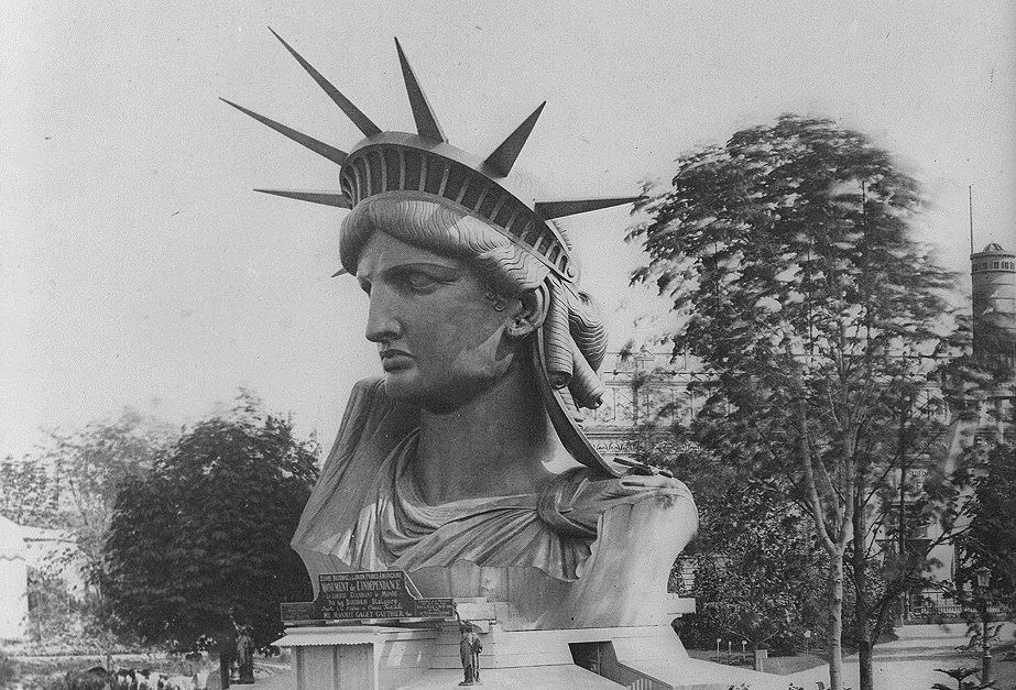 real story behind the statue of liberty