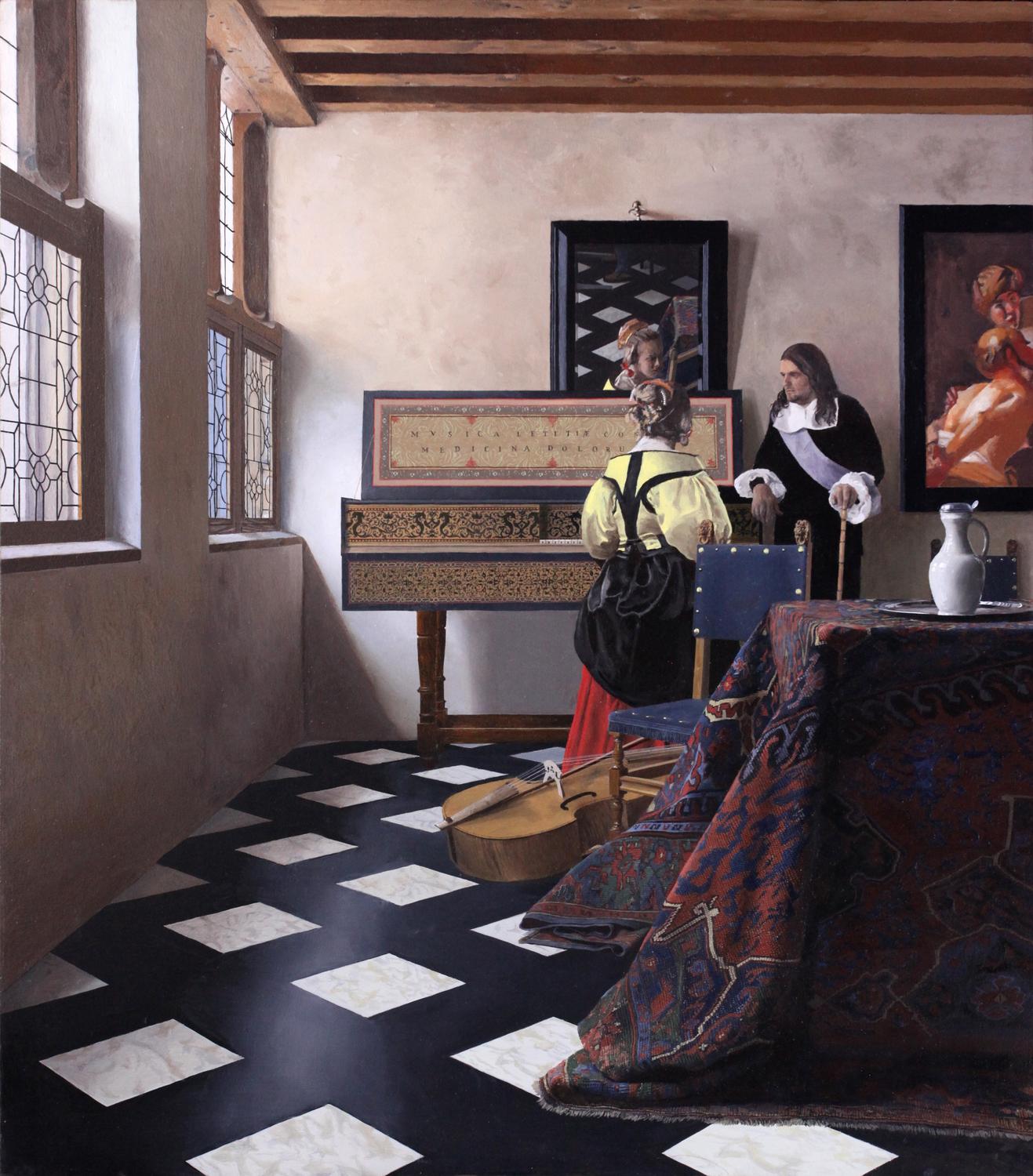 Tim Jenison Vermeer Music Lesson 