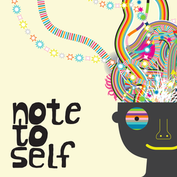 Note to self podcast show art