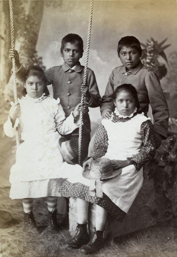 Zuni Pueblo students at the Carlisle Indian School