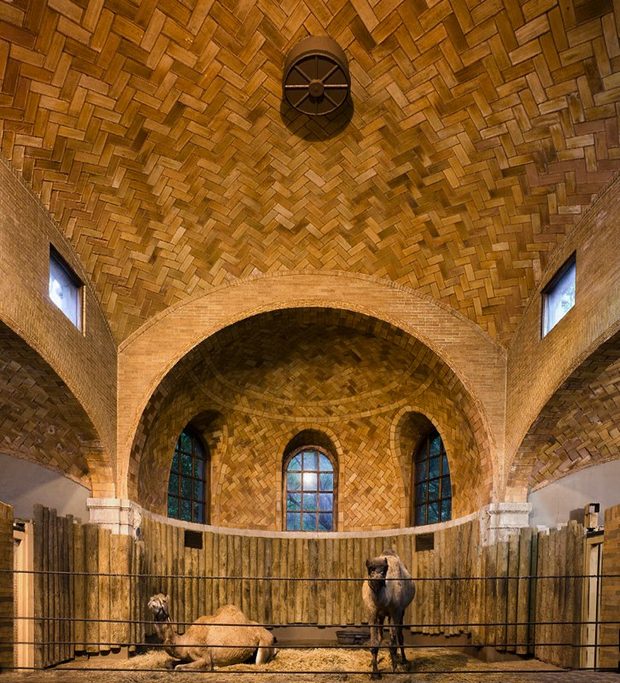 Vaults at the Bronx Zoo.