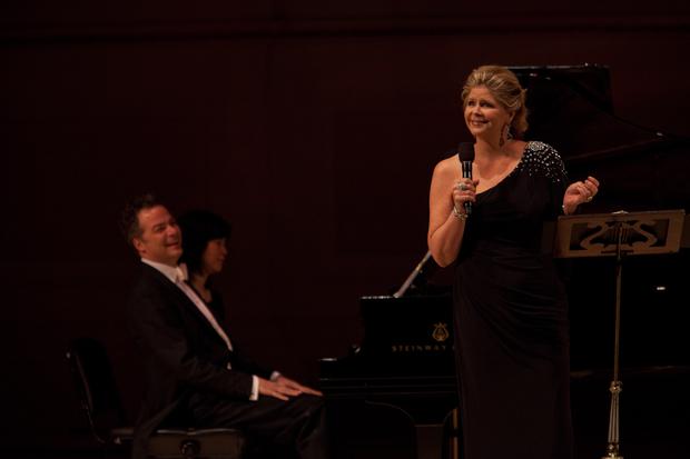 Susan Graham accompanied by Bradley Moore on piano.