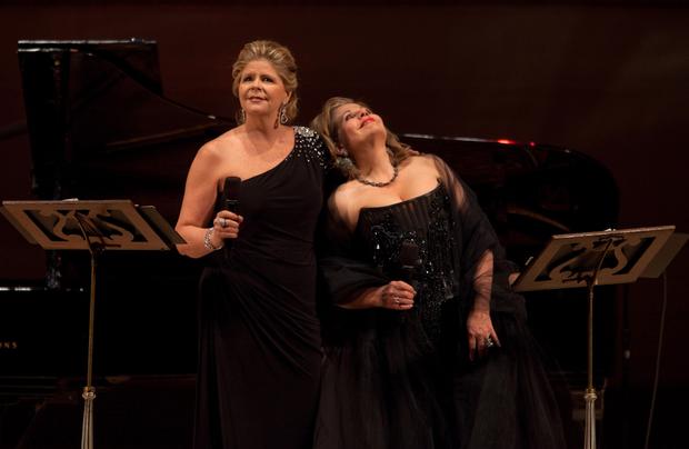 Mezzo-soprano Susan Graham and soprano Renée Fleming performed a duo recital of French songs at Carnegie Hall on Jan. 27, 2013.