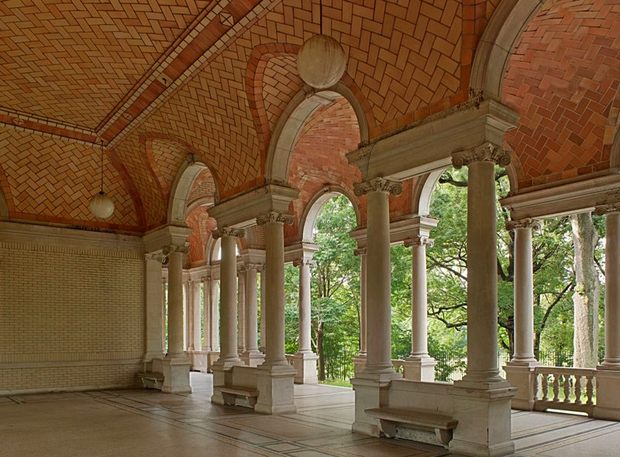 Prospect Park Tennis Shelter.