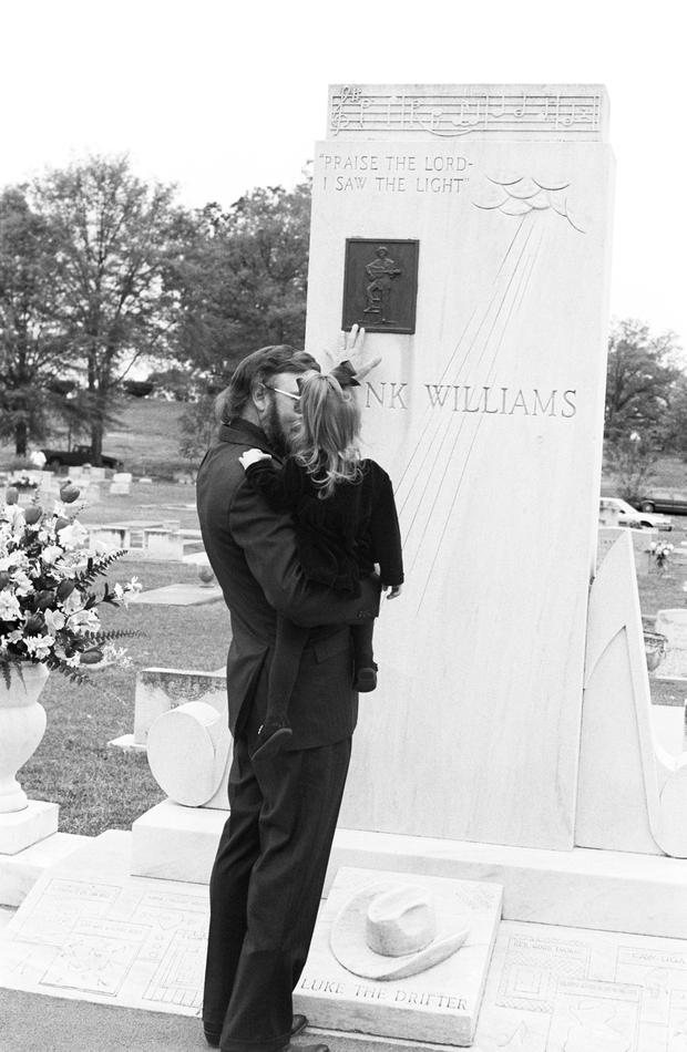 'Baby, your Grandpa was a man named Hank Williams.'