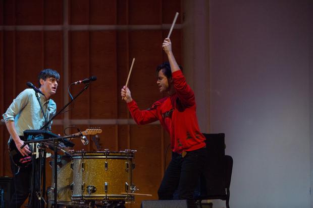 Lesley Flanigan and People Get Ready perform at the Ecstatic Music Festival on February 19th, 2014