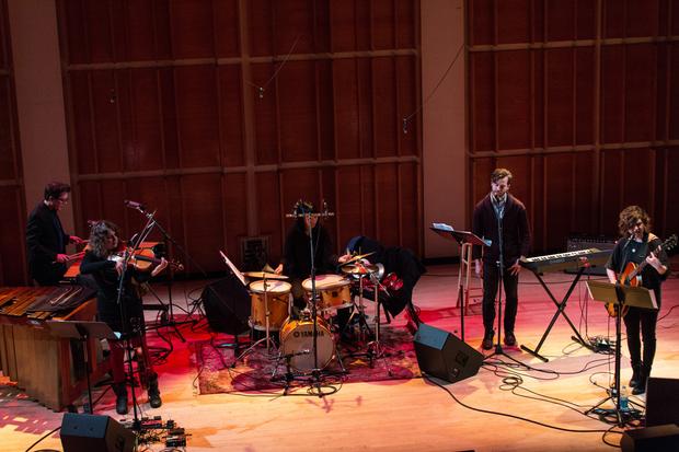 Mirah and Susie Ibarra perform March 1 at the 2014 Ecstatic Music Festival