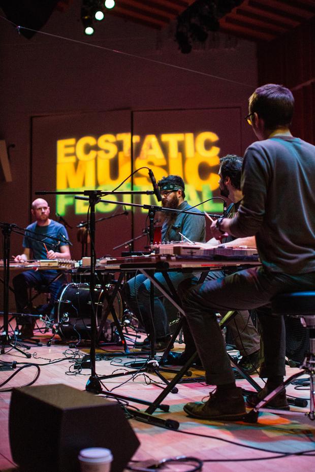 So Percussion & Buke and Gase perform at the Ecstatic Music Festival on March 26, 2014