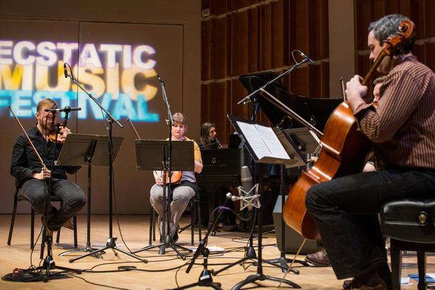 Julia Holter and Spektral Quartet at Merkin Concert Hall February 25, 2015