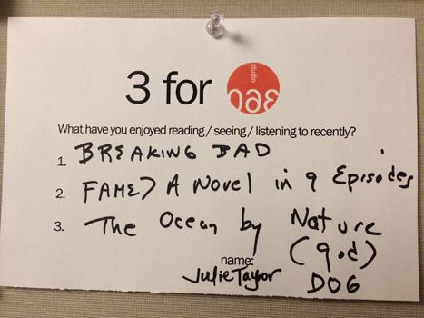 Julie Taymor's 3 for 360