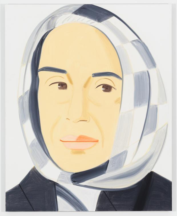 Alex Katz, Ada, Oil on linen (2012) Alex Katz, Ada,