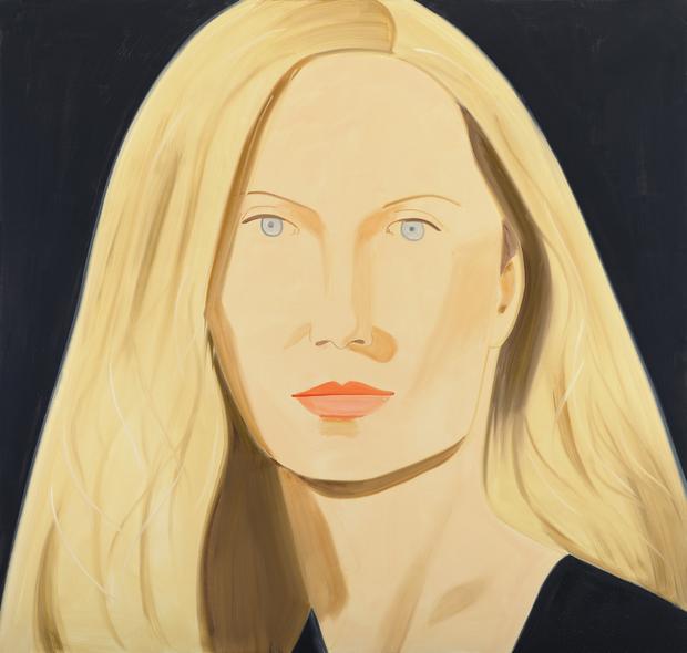 Alex Katz, Lisa, Oil on linen (2011) Alex Katz, Lisa,