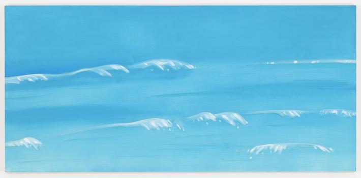 Alex Katz, Marine 7, Oil on linen (1999) Alex Katz, Marine 7