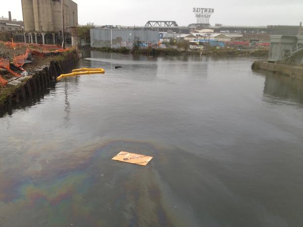 Gowanus Canal, Brooklyn, Morning After Sandy