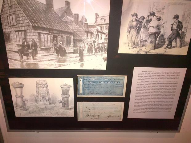 At the NYC Fire Museum, prints show that the first pressurized hydrant opened in Lower Manhattan in 1808 and it appears that New Yorkers have been opening them in the summer ever since.