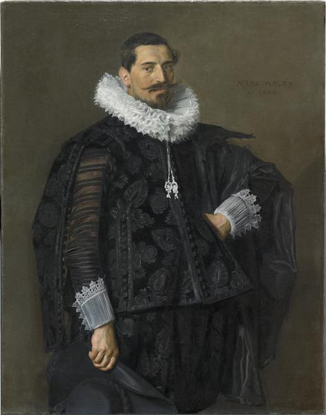 Frans Hals (1581/1585–1666). Portrait of Jacob Olycan (1596–1638), 1625.