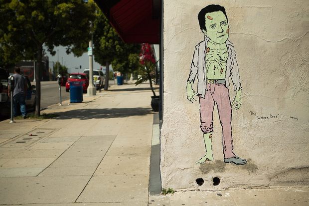 The Walken Dead. Pico & Spaulding, Los Angeles