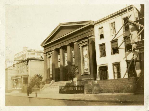 Bridge Street AWME Church, Brooklyn's oldest black church, circa 1923.